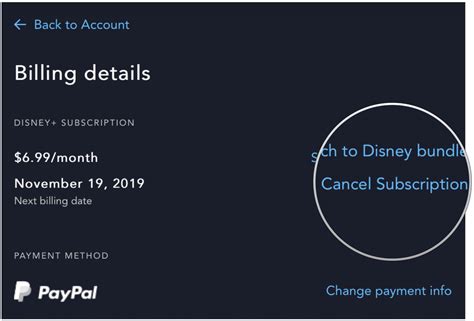 how to cancel disney plus account.